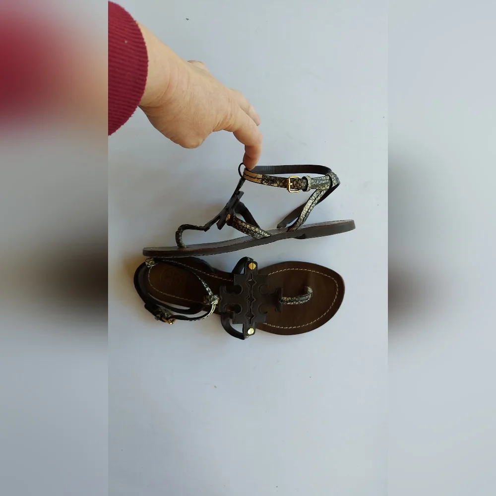 Tory Burch women's leather sandals size 7